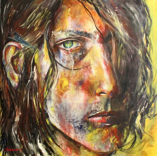 Dragon Fly par Stephane Texereau, Peinture en vente sur Singulart