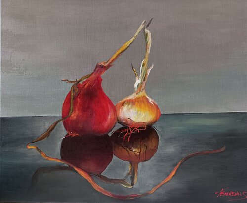 Valse d'oignons di Stephane Texereau, Pittura in vendita su Singulart
