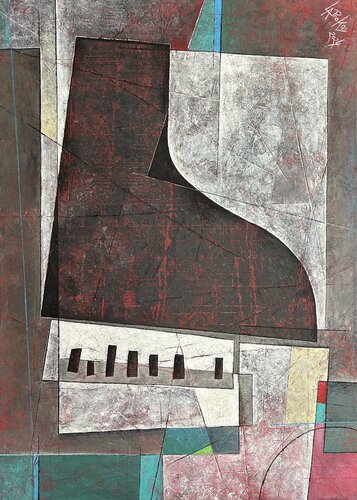PIANO PIANO by Gabriella Prokai, Painting for Sale on Singulart