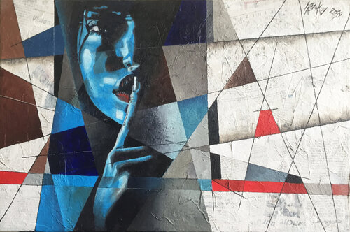 SILENCE by Gabriella Prokai, Painting for Sale on Singulart