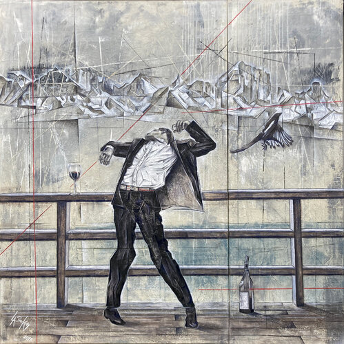 OCCURSUS (Diptychon) by Gabriella Prokai, Painting for Sale on Singulart