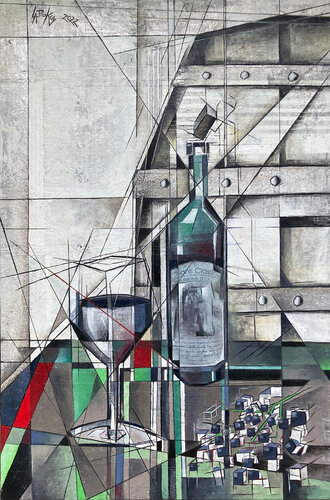 DOLIUM VINUM by Gabriella Prokai, Painting for Sale on Singulart