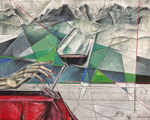 LIBERANDUM by Gabriella Prokai, Painting for Sale on Singulart