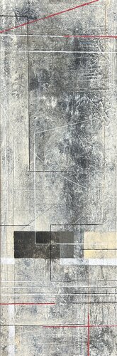 THE ECHO OF GEOMETRY 7 van Gabriella Prokai, Schilderij te koop op Singulart