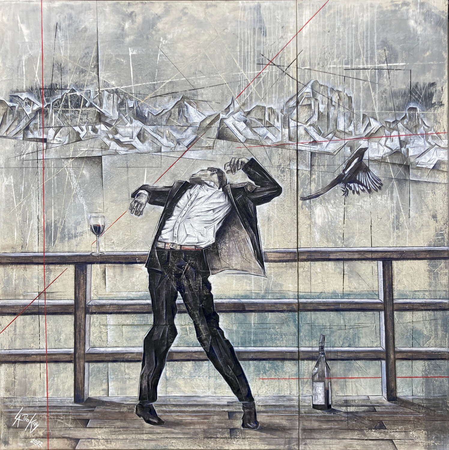 OCCURSUS (Diptychon) Gabriella Prokai