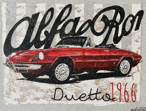 Duetto 1966 by Stefano Berardino, 회화 for Sale on Singulart