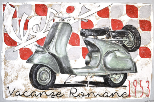 Vacanze Romane 1953 by Stefano Berardino, 회화 for Sale on Singulart