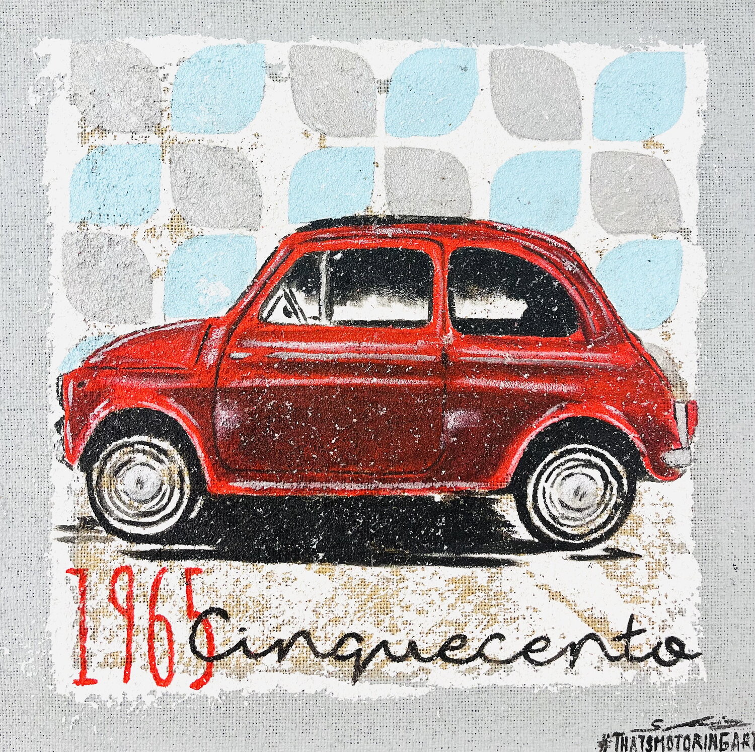 Cinquecento 1965 Rosso Stefano Berardino