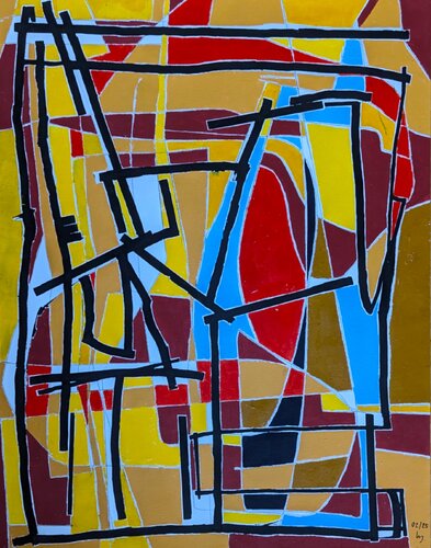 O.T. van Wolfgang Hey, Schilderij te koop op Singulart