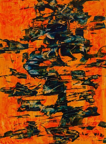Symphonie 2 - 2025 par Wolfgang Hey, Peinture en vente sur Singulart