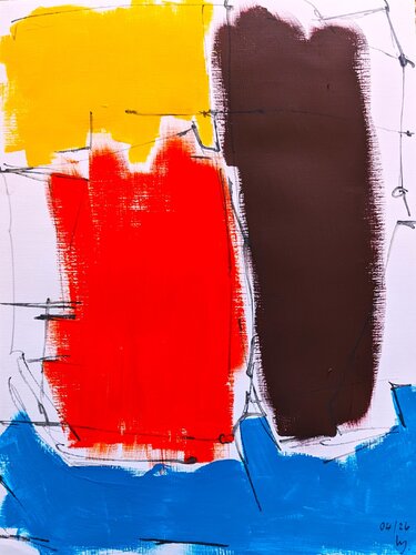 Vierklang par Wolfgang Hey, Peinture en vente sur Singulart