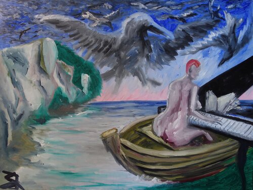 Langes Lied von Sven Janotta, Malerei kaufen auf Singulart