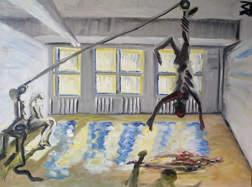 Macht von Sven Janotta, Malerei kaufen auf Singulart