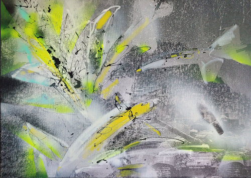 Bedrohung di Jürgen Wagner, Pittura in vendita su Singulart