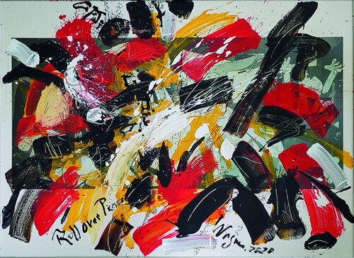 Roll Over Picasso van Jürgen Wagner, Schilderij te koop op Singulart