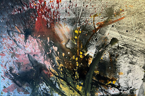 Performance Schweinfurt van Jürgen Wagner, Schilderij te koop op Singulart
