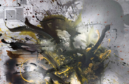 Performance Schweinfurt 2 van Jürgen Wagner, Schilderij te koop op Singulart