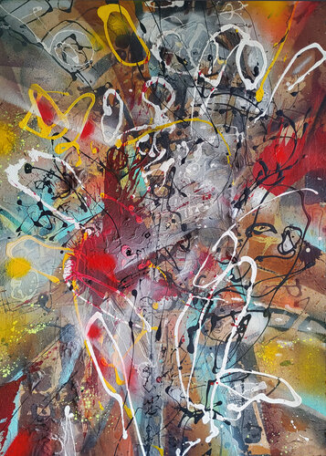Gestaltgestalten van Jürgen Wagner, Schilderij te koop op Singulart