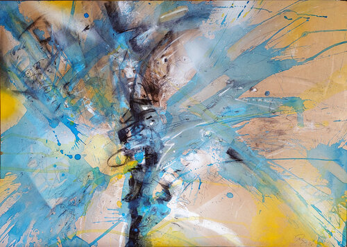 Bin ich das selbst? by Jürgen Wagner, Painting for Sale on Singulart