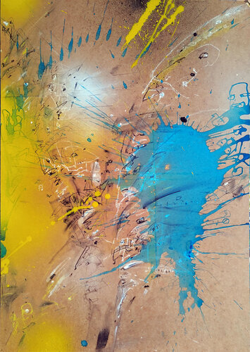 kosmisches Licht by Jürgen Wagner, 絵画 for Sale on Singulart