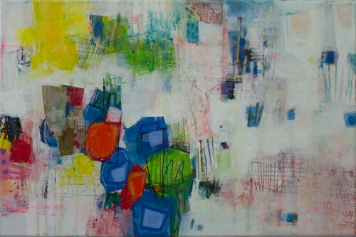 Within the Time of the Sky by Junichi Oboshi, 회화 for Sale on Singulart