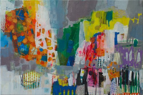 Stairs of Thrill by Junichi Oboshi, 회화 for Sale on Singulart