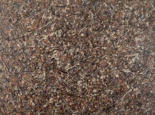 Dirty pink and cooper by Maria Makarova, Painting for Sale on Singulart