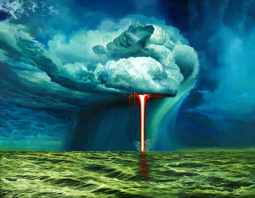 Clouds par René Büttner, Peinture en vente sur Singulart