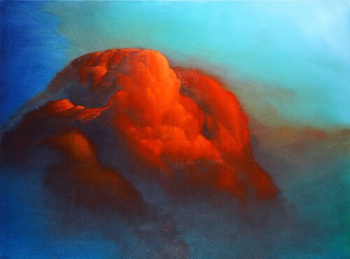 Cloud 73 par René Büttner, Peinture en vente sur Singulart