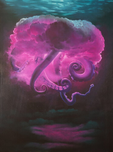 Underwaterlove II par René Büttner, Peinture en vente sur Singulart