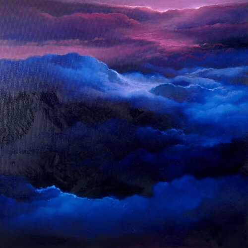 Where the dark Angel kisses me by René Büttner, Painting for Sale on Singulart