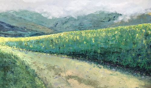 Nach dem Regen di Angela Sommer, Pittura in vendita su Singulart