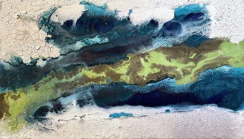 Patagonien di Angela Sommer, Pittura in vendita su Singulart