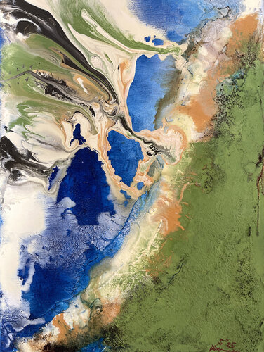 Ardeche by Angela Sommer, Painting for Sale on Singulart
