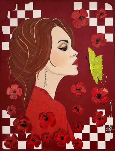 MILADY von Valérie V., Malerei kaufen auf Singulart