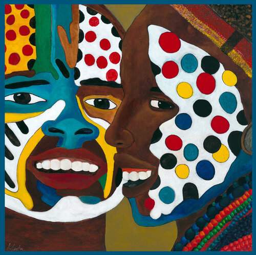 Color of Africa von Mentwab Easwaran, Malerei kaufen auf Singulart