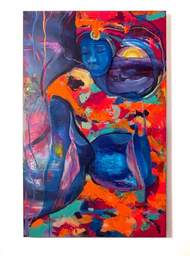Essence of Gaia van Mentwab Easwaran, Schilderij te koop op Singulart