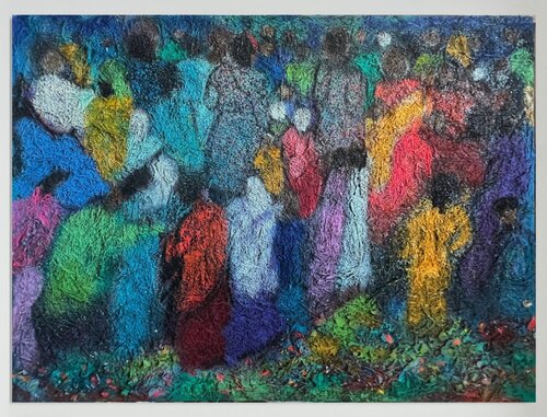 Joy in Exile von Mentwab Easwaran, Malerei kaufen auf Singulart