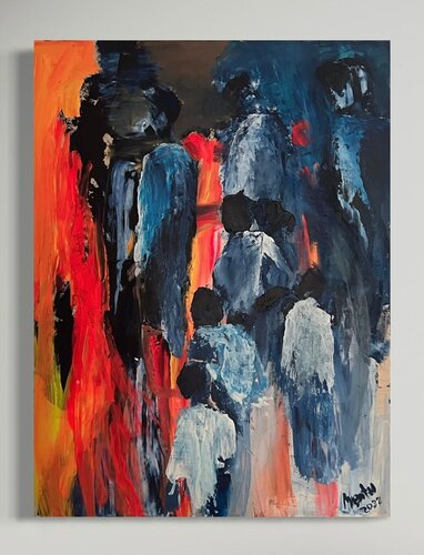 Sanctuary in Shadows van Mentwab Easwaran, Schilderij te koop op Singulart