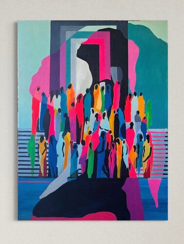 The Call for Normalcy von Mentwab Easwaran, Malerei kaufen auf Singulart