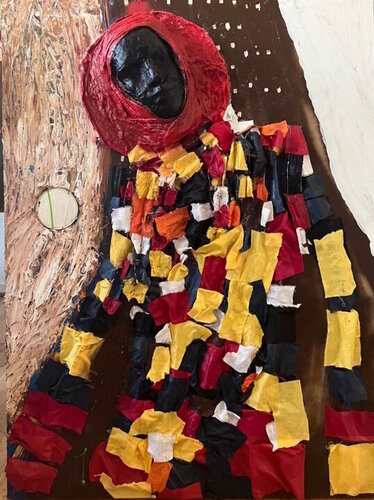 The Refugee Camp von Mentwab Easwaran, Malerei kaufen auf Singulart