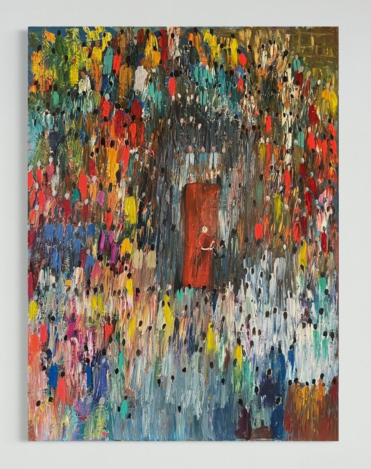The House of Forgiveness Mentwab Easwaran Originalgemälde zu verkaufen