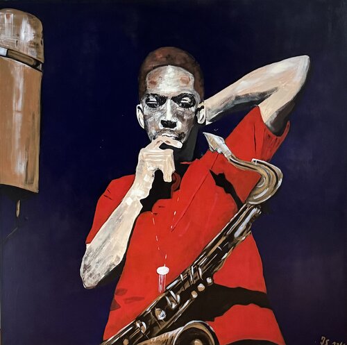 John Coltrane von Julia Schmidtke, Malerei kaufen auf Singulart