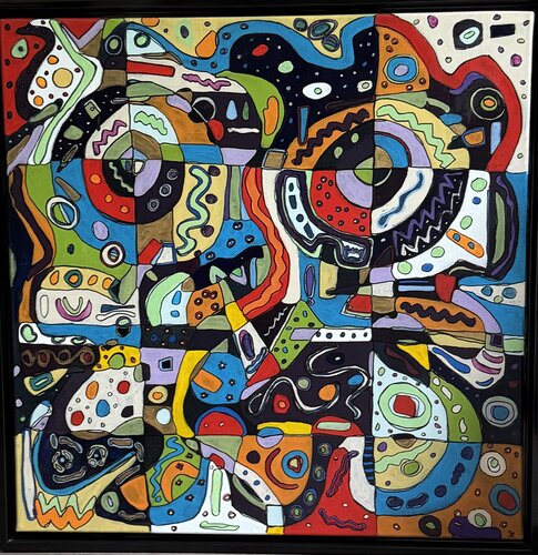 Elementarteilchen von Julia Schmidtke, Malerei kaufen auf Singulart