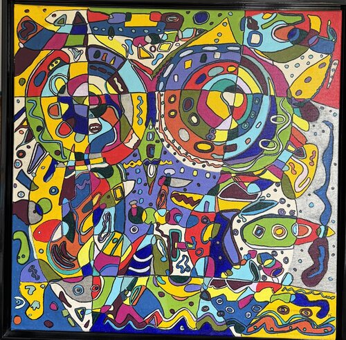 Visions of acstasy I di Julia Schmidtke, Pittura in vendita su Singulart