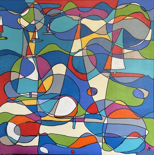 Zu neuen Ufern von Julia Schmidtke, Malerei kaufen auf Singulart