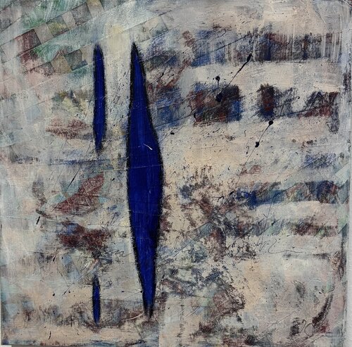 Blue two von Julia Schmidtke, Malerei kaufen auf Singulart