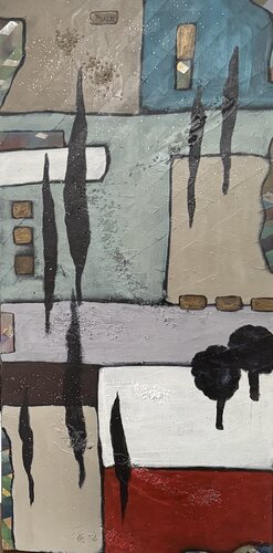 Mal was anderes II van Julia Schmidtke, Schilderij te koop op Singulart