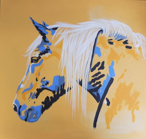 Roos II di Ursula Stüwe-Schmitz, Pittura in vendita su Singulart