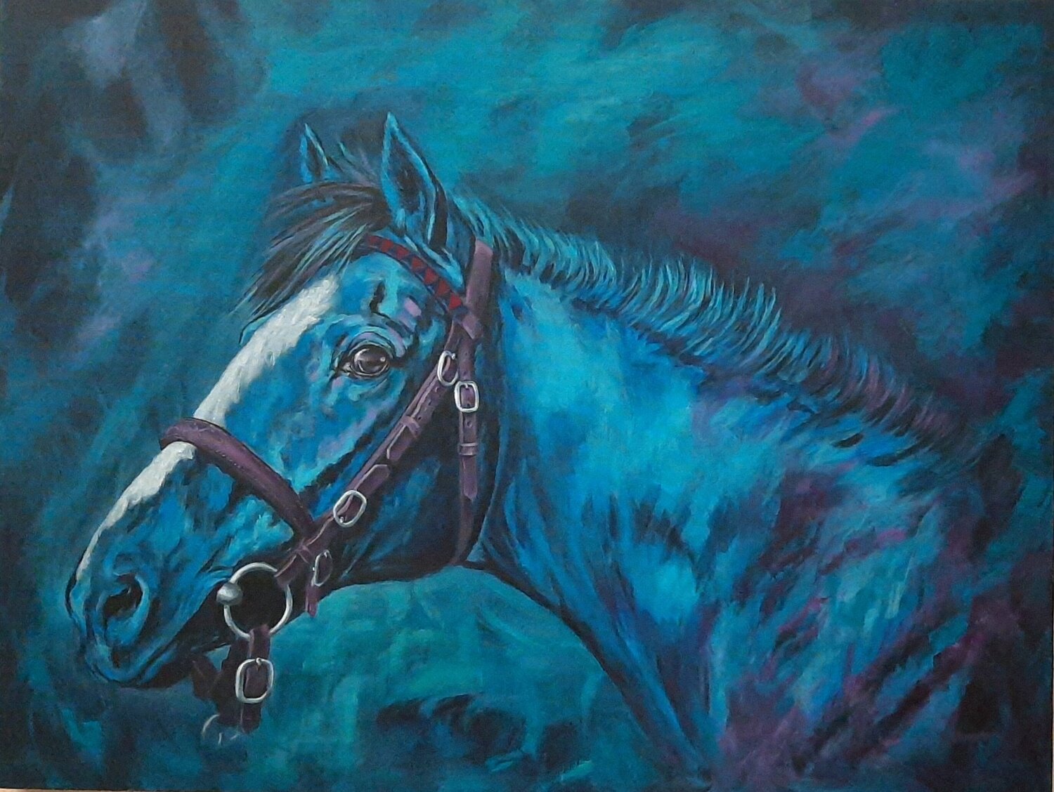 Blue Stallion Ursula Stüwe-Schmitz